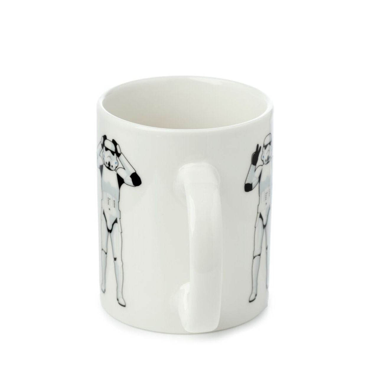 Crafted from high-quality white porcelain, The Original Stormtrooper Mug offers a sleek and durable design ideal for daily use. Its crisp white finish, inspired by iconic Stormtrooper armor, complements any kitchen or office setup.