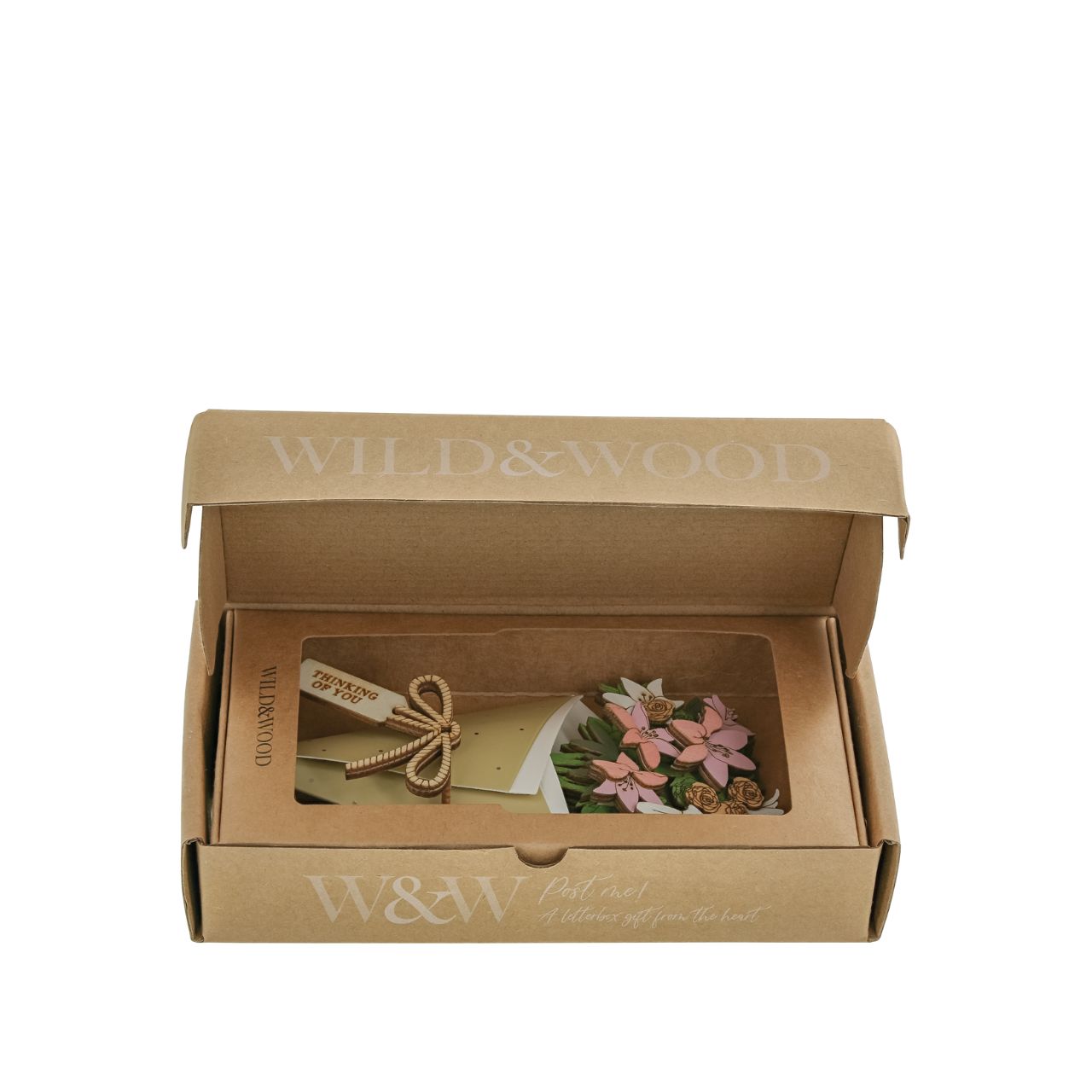 Surprise and delight someone with a beautiful bouquet figural card - Send them loads of love through the post with our letterbox inspired 3D figurine card..