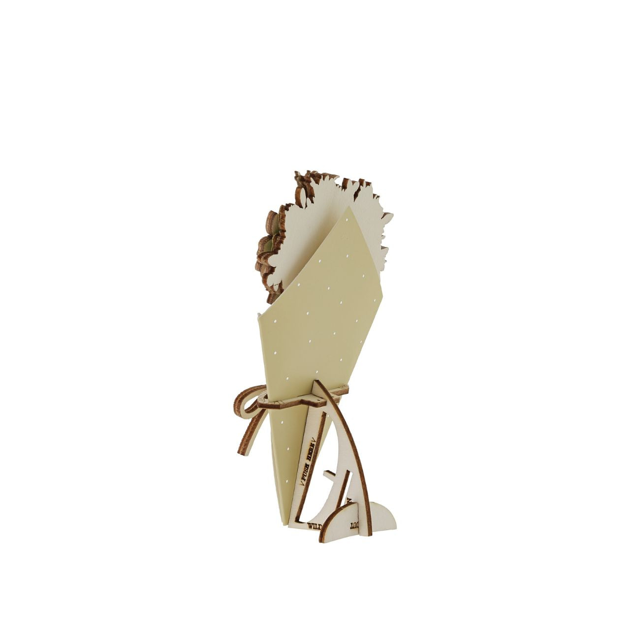 Surprise and delight someone with a beautiful bouquet figural card - Send them loads of love through the post with our letterbox inspired 3D figurine card..