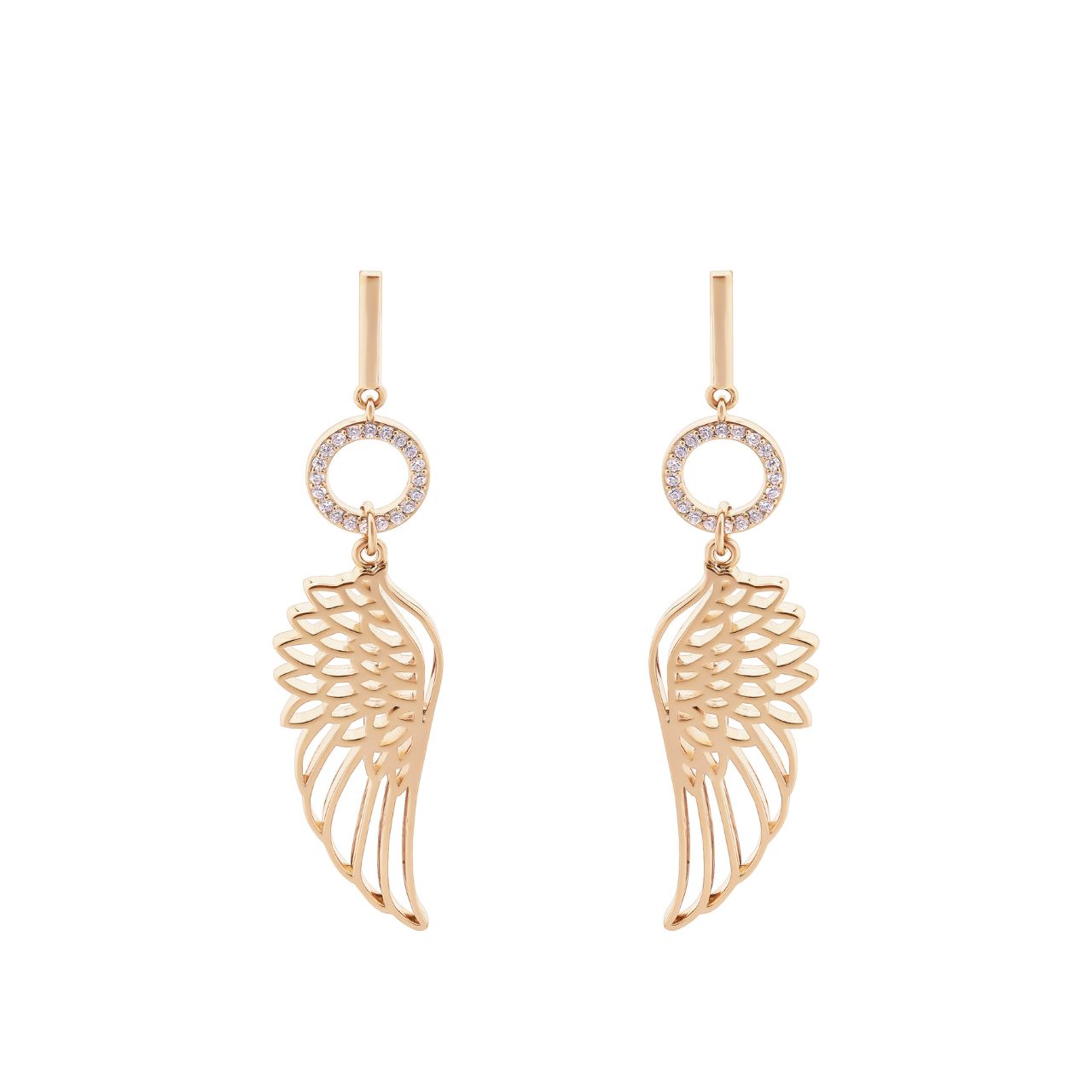 Elevate your style with these stunning silver Angel Wing Earrings from Tipperary. Crafted with expert precision, these earrings feature delicate angel wing details for a beautiful and timeless look. Perfect for any occasion and sure to be a cherished addition to your jewellery collection.