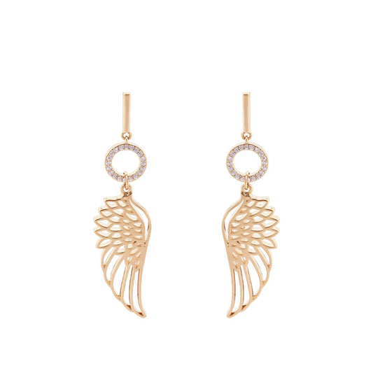 Elevate your style with these stunning silver Angel Wing Earrings from Tipperary. Crafted with expert precision, these earrings feature delicate angel wing details for a beautiful and timeless look. Perfect for any occasion and sure to be a cherished addition to your jewellery collection.