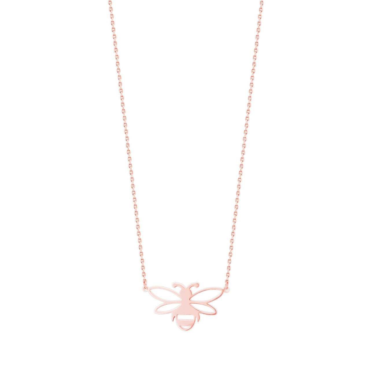 Bee Rose Gold Stencil Pendant by Tipperary Crystal Bring a hint of nature indoors with this sophisticated Bee Rose Gold Stencil Pendant by Tipperary Crystal. This piece adds an elegant touch to any outfit. With its distinctive design, it makes an exquisite gift for any special occasion.