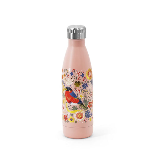 Stay hydrated in style with the Birdy Metal Water Bottle. This sleek bottle is perfect for both everyday use and outdoor adventures. Featuring an exquisite intricate design that combines art and functionality. This this reusable and environmentally friendly metal bottle holds a 500 ml Volume