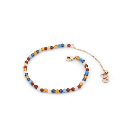 Tipperary Bougie Beads Turquoise Bracelet