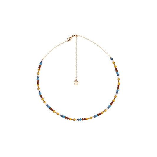 Tipperary Bougie Beads Turquoise Necklace
