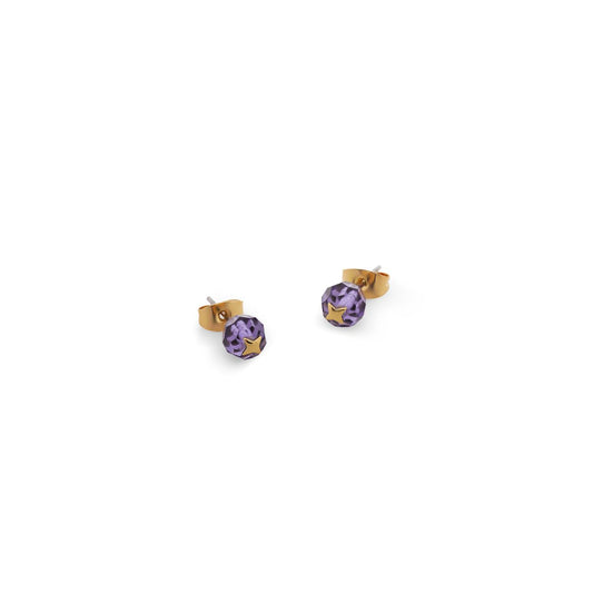 Bougie Beads Green Emerald Stud Earrings - NEW 2025