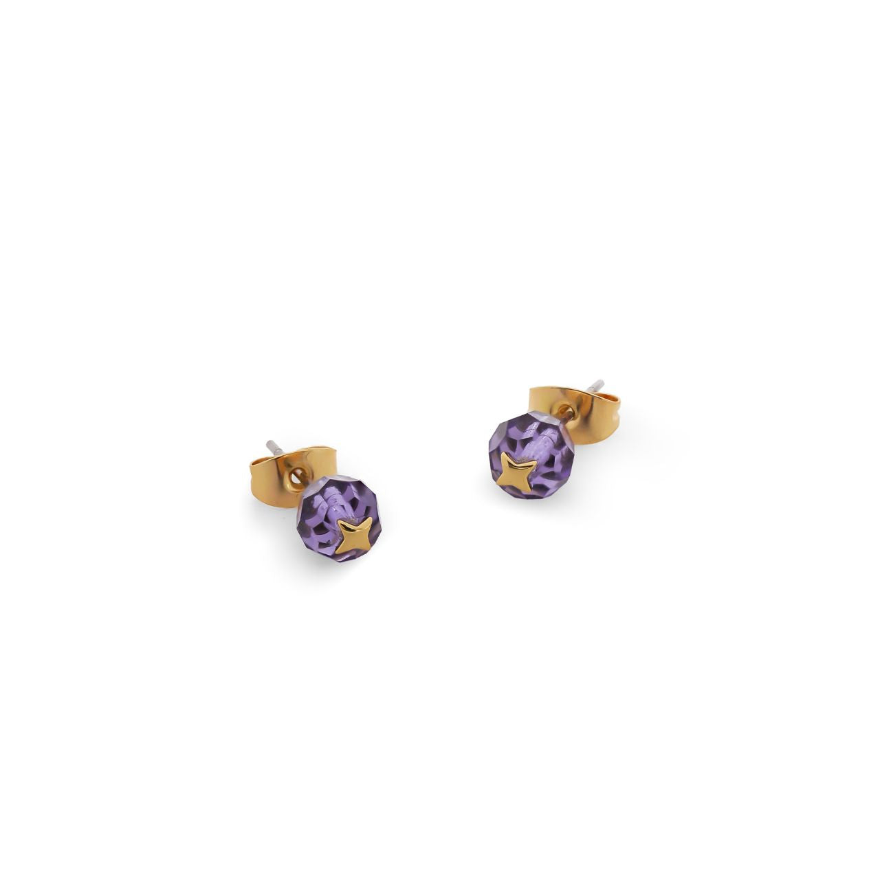 Bougie Beads Green Emerald Stud Earrings - NEW 2025