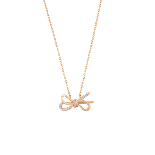 Delicate yet powerful, the bow has long been a symbol of love, unity and effortless sophistication. Our Bow Collection celebrates this timeless motif with exquisite craftmanship and refined beauty.