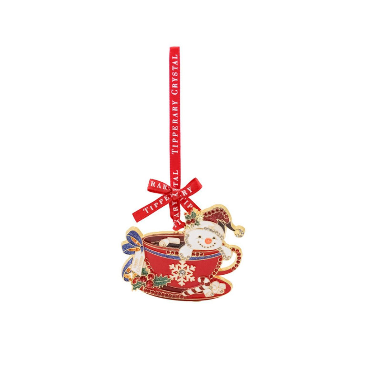 Elevate your festive display with this enchanting set of four Christmas decorations, each capturing the magic of the season. Featuring a charming North Pole landmark, delicate teacup, whimsical biplane, and graceful balloon sleigh, these pieces bring nostalgic wonder to any home.