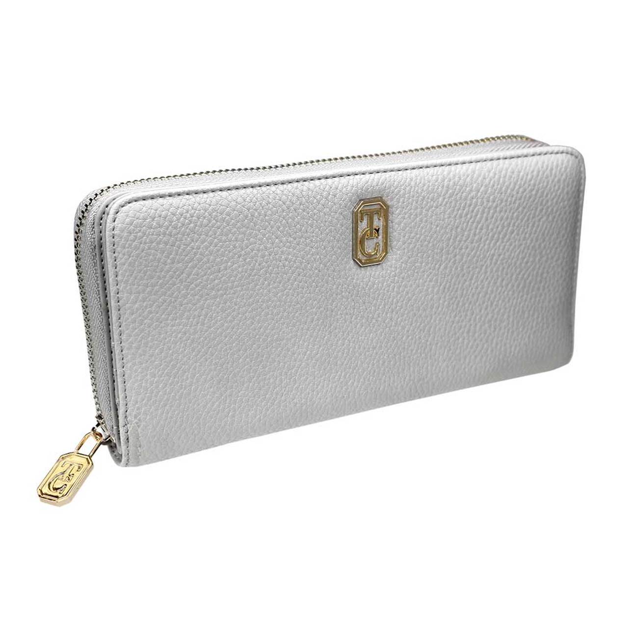 Wallet Umbria - Grey by Tipperary Crystal  Crafted in PU, this sleek case is the ideal all-in-one accessory. A must have when travelling, tuck it into your carry-all for everyday convenience.