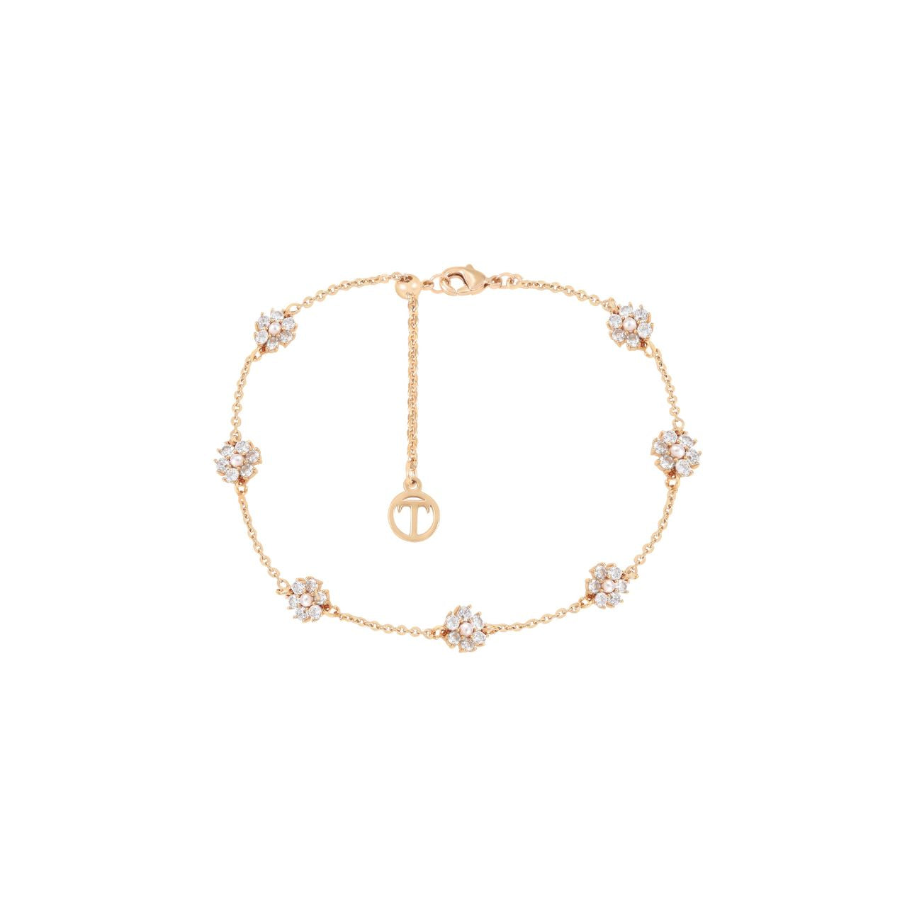 Delicate and radiant, the Daisy Pink Pearl Bracelet from the Daisy Collection is a graceful celebration of femininity and nature’s beauty. Inspired by the charm of blooming daisies, this bracelet adds a soft sparkle and timeless elegance to your wrist.