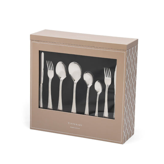 Elegance 42 Piece Boxed Cutlery Set - NEW AUTUMN by Tipperary  The Tipperary Elegance 42 Piece Boxed Cutlery Set is an ideal choice for any occasion. Crafted with stainless steel, this 42-piece set is perfect for entertaining. An Autumn-inspired design by Tipperary adds the perfect touch of elegance.