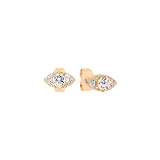 Delicate yet full of meaning, the Evil Eye Stud Earrings are an elegant everyday piece from the Evil Eye Collection. Designed to symbolise protection while adding a subtle sparkle, they’re the perfect studs to wear from day to night.