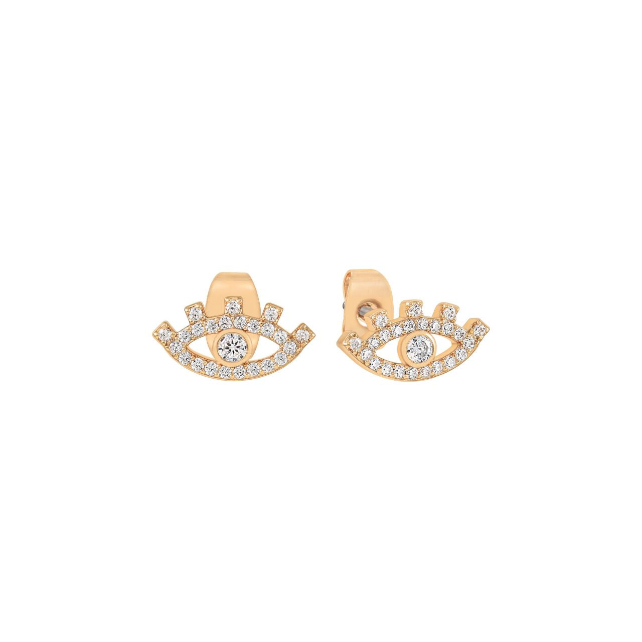 Symbolic and stylish, the Evil Eye Greek Earrings bring a modern twist to an age-old protective symbol. Part of the Evil Eye Collection, these studs are designed to represent positivity and elegance, making them perfect for both everyday wear and special occasions.