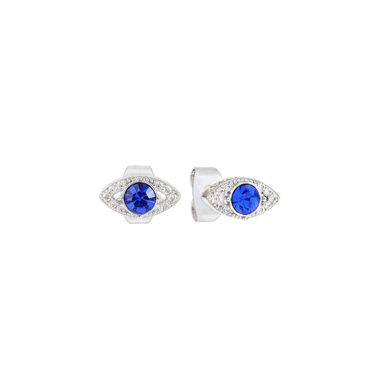 Sleek and striking, the Evil Eye Stud Earrings are a contemporary piece from the Evil Eye Collection, blending symbolism with everyday style. Designed to represent protection, they add a bold touch of colour and sparkle to your look.