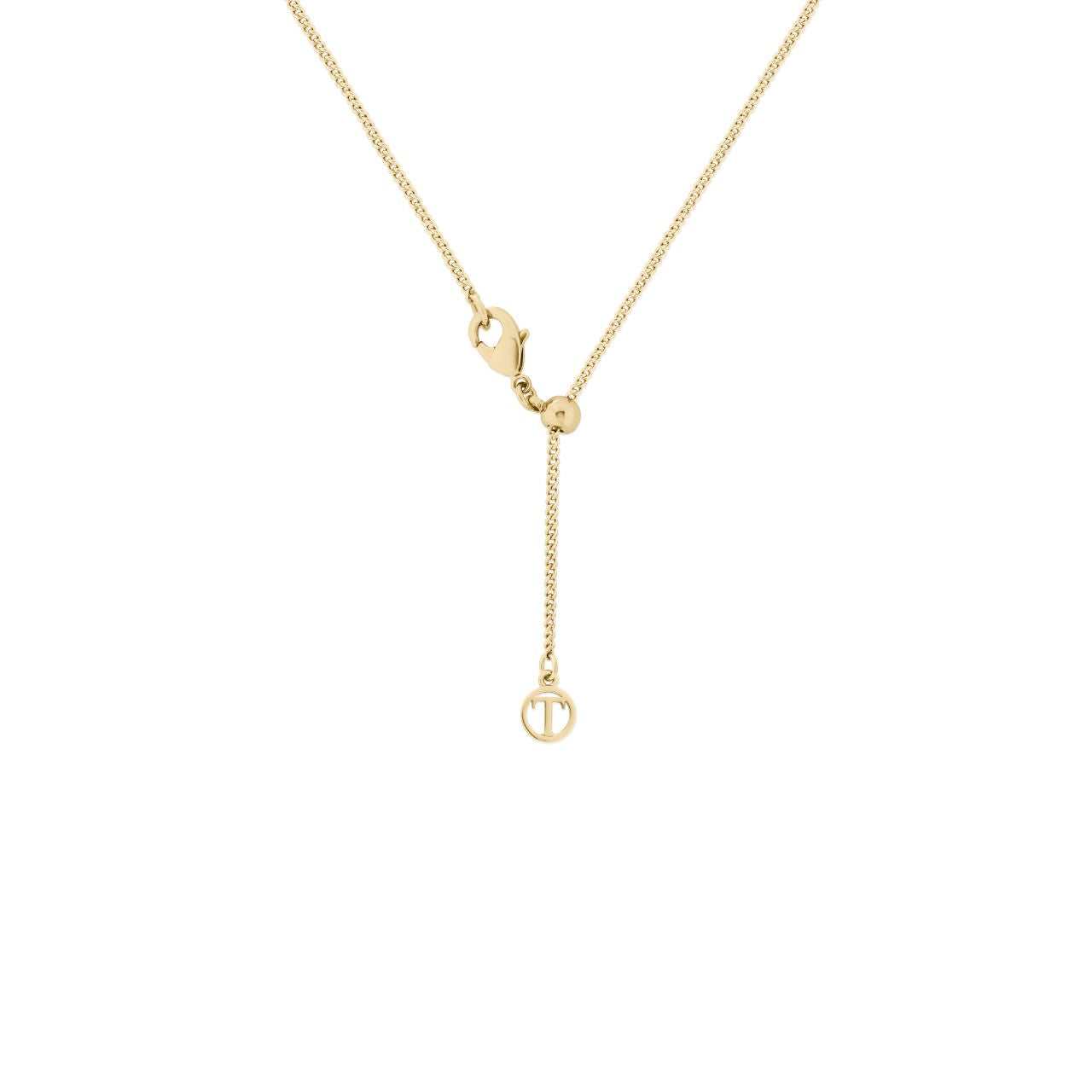 Elevate your elegance with the Tipperary Feather Gold Pendant, beautifully crafted and accented with shimmering cubic zirconia.