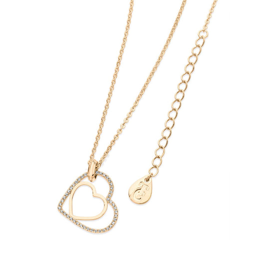 This elegant Floating Heart Pendant from Tipperary adds a touch of luxury to any outfit. It features a unique design that creates the illusion of a floating heart. With its classic yet modern style, this pendant is sure to make a statement and elevate your look.