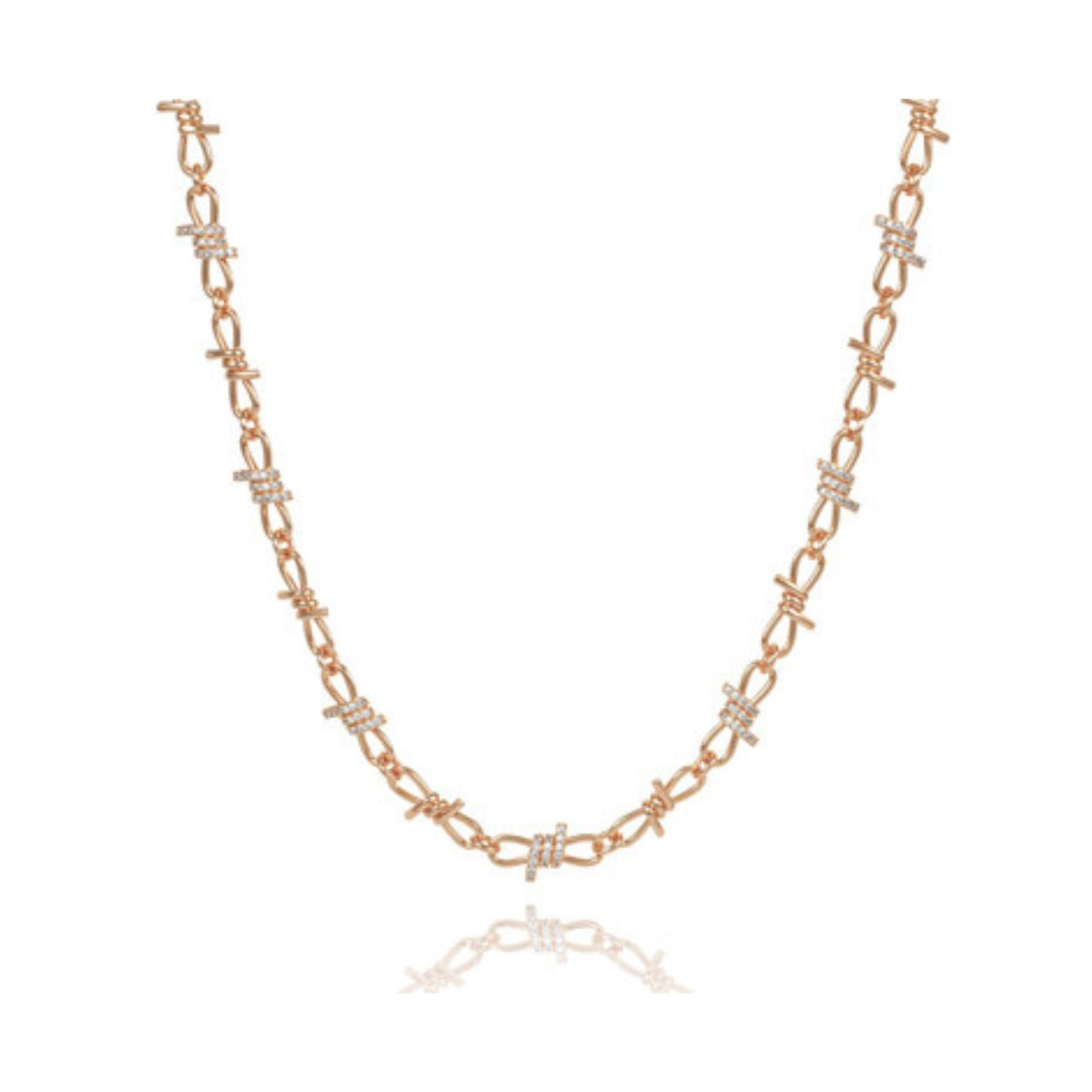 Gold Bow Necklace by Tipperary
