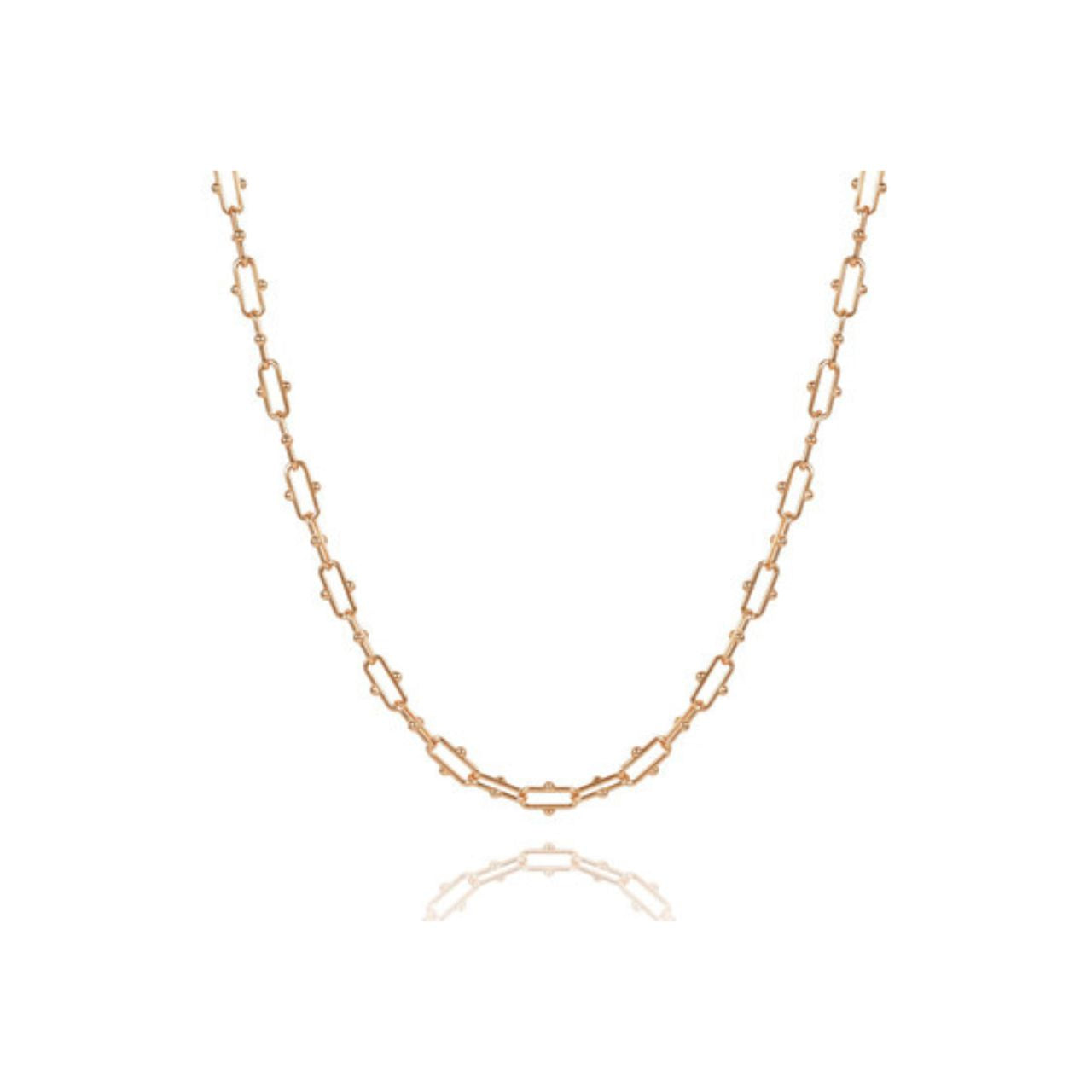 Tipperary Gold Chain Link Necklace