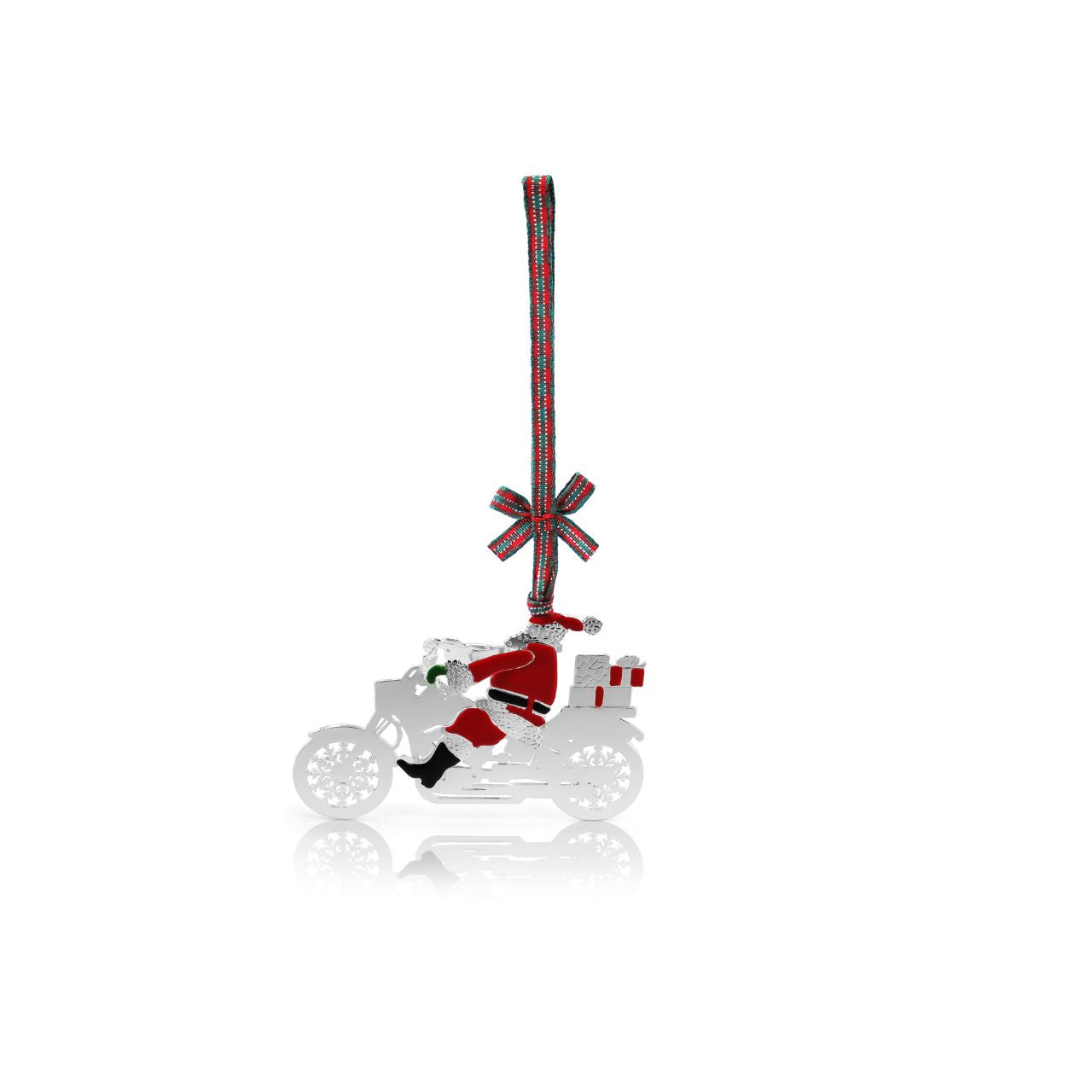 Celebrate the festive season with the Tipperary Heirloom Christmas Decoration featuring Santa on a motorbike—a refined blend of traditional charm and unexpected whimsy. Crafted with attention to detail, this sophisticated piece adds a unique and stylish touch to your holiday décor, making it a cherished keepsake for years to come.