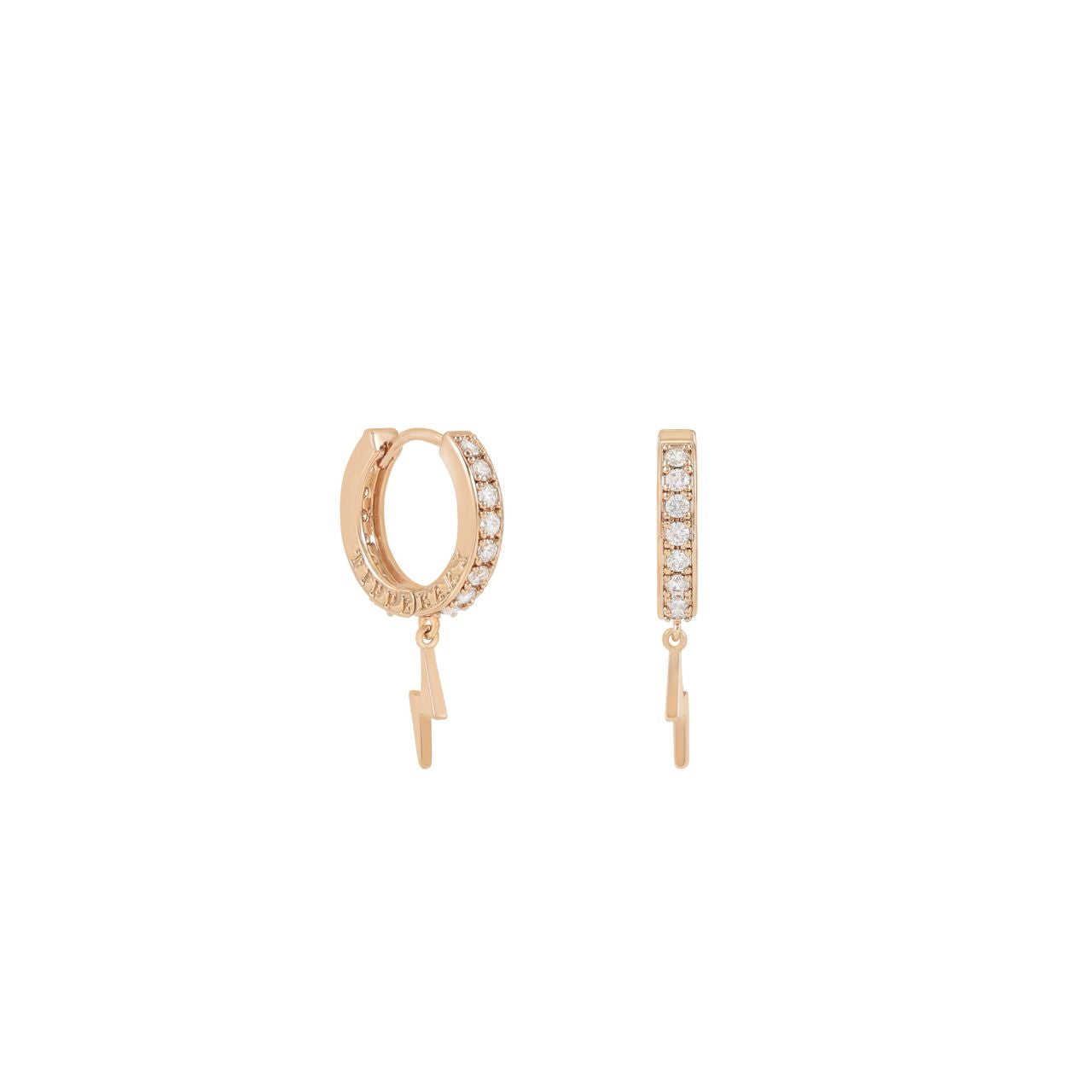 Elevate your everyday elegance with these striking Lightning Hoop Earrings in lustrous gold. Crafted by Tipperary, these contemporary hoops feature a distinctive lightning bolt design that adds an unexpected edge to your jewellery collection.