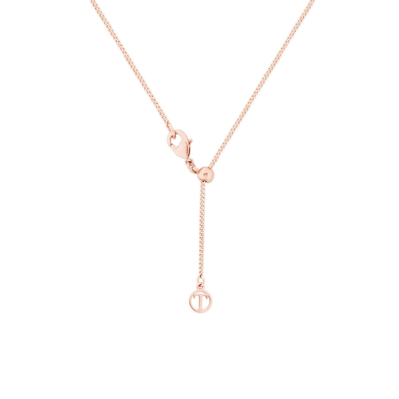 "Like A Feather" Rose Gold Necklace by Tipperary  This stylish piece by Tipperary features a delicate "Like A Feather" Rose Gold Necklace. Crafted of high-quality, its understated design will add a touch of class to any outfit.