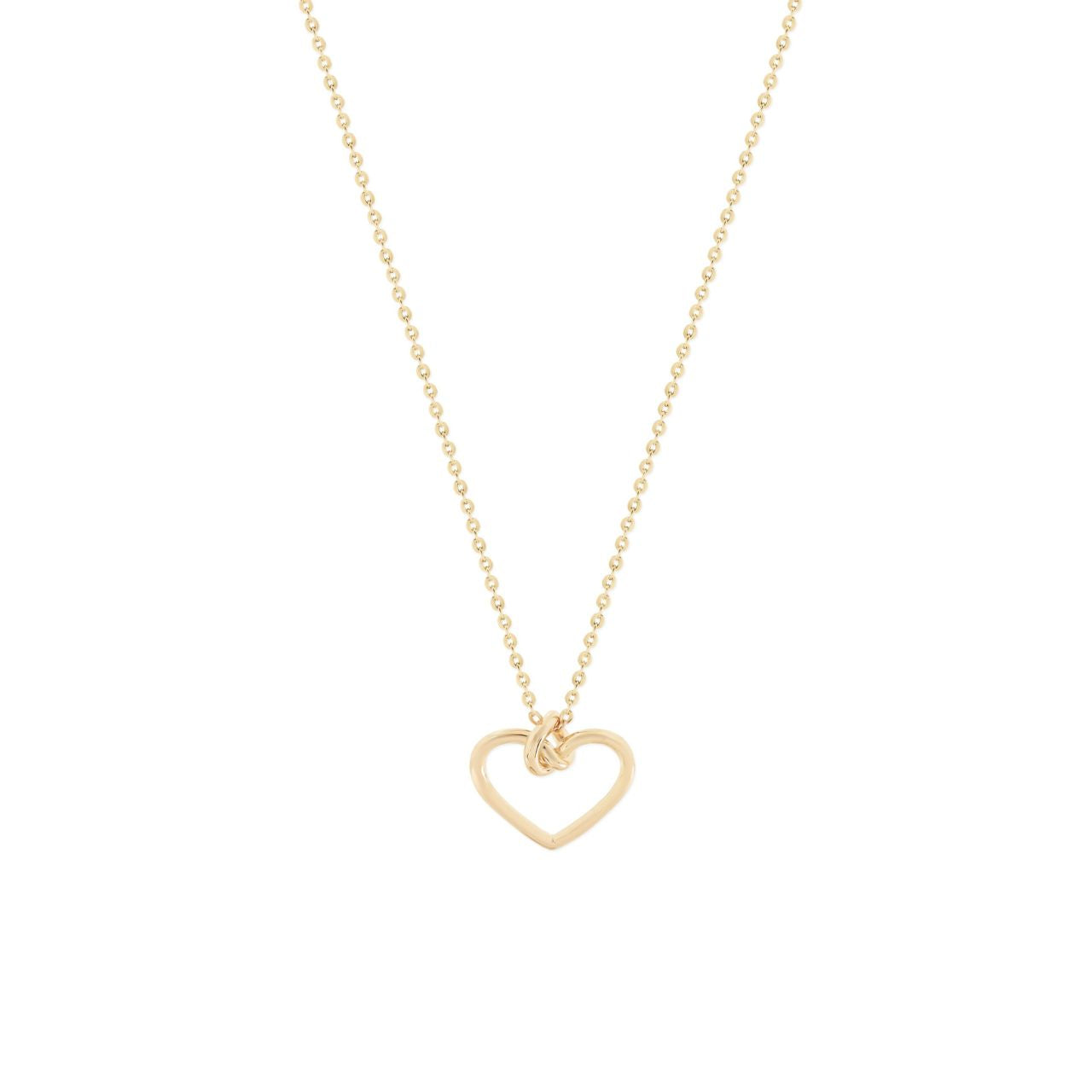 Celebrate eternal love with this stunning Tipperary Love Knot pendant, a timeless symbol of devotion crafted in gleaming gold. The intricate heart knot design weaves together Celtic tradition with romantic elegance, creating a piece that speaks to the soul.