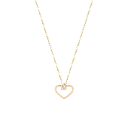 Celebrate eternal love with this stunning Tipperary Love Knot pendant, a timeless symbol of devotion crafted in gleaming gold. The intricate heart knot design weaves together Celtic tradition with romantic elegance, creating a piece that speaks to the soul.