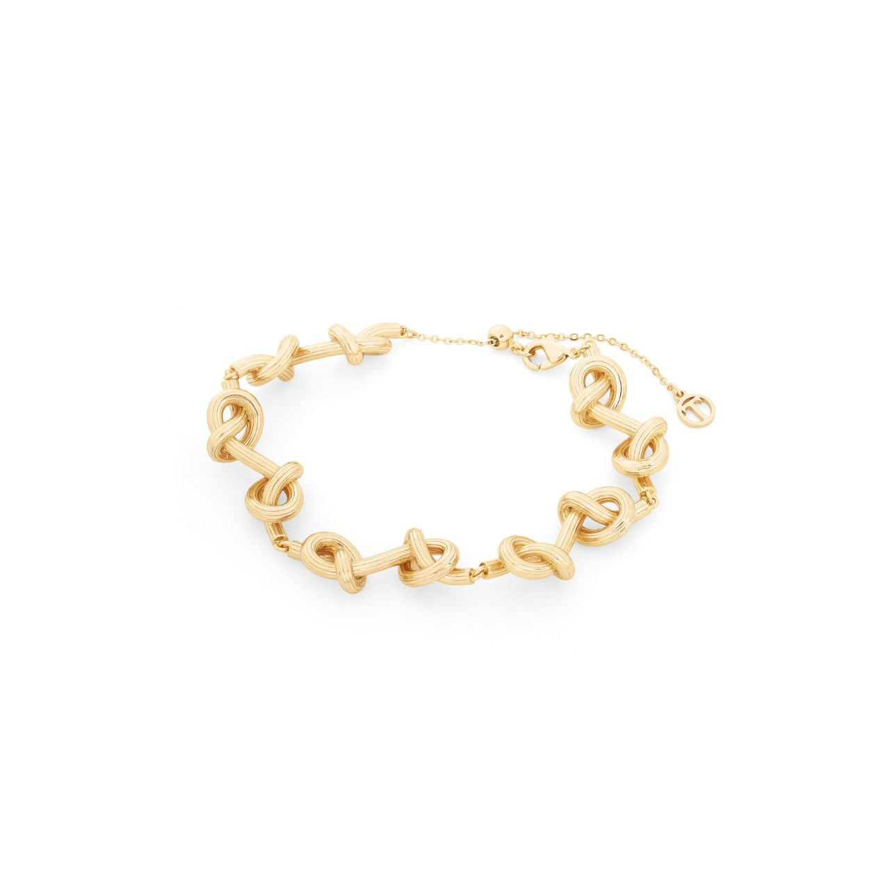 Celebrate the bonds that matter most with this stunning Tipperary Love Knot bracelet. Each of the ten intricately crafted knots represents a cherished connection—whether to loved ones, meaningful moments, or personal milestones.