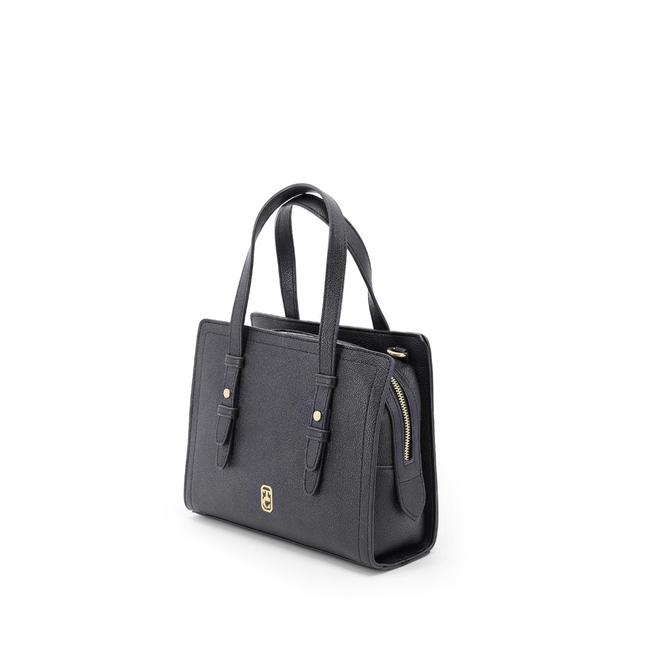 The Tipperary Madison Handbag in Black combines timeless elegance with practical design. Crafted to complement sophisticated ensembles, its sleek silhouette offers ample space for everyday essentials without compromising style.