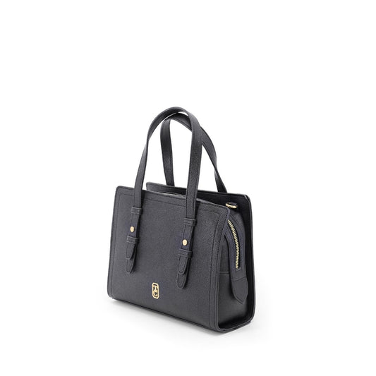 The Tipperary Madison Handbag in Black combines timeless elegance with practical design. Crafted to complement sophisticated ensembles, its sleek silhouette offers ample space for everyday essentials without compromising style.