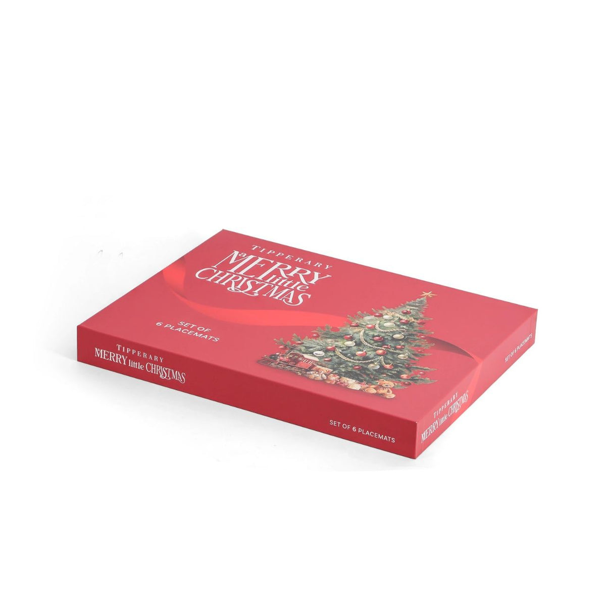 Bring a little Christmas cheer to your table with this lovely set of 6 placemats, featuring a festive red design, charming Christmas trees and much-loved festive phrases such as ‘Have Yourself a Merry Little Christmas’ and ‘The Most Wonderful Time of the Year’.