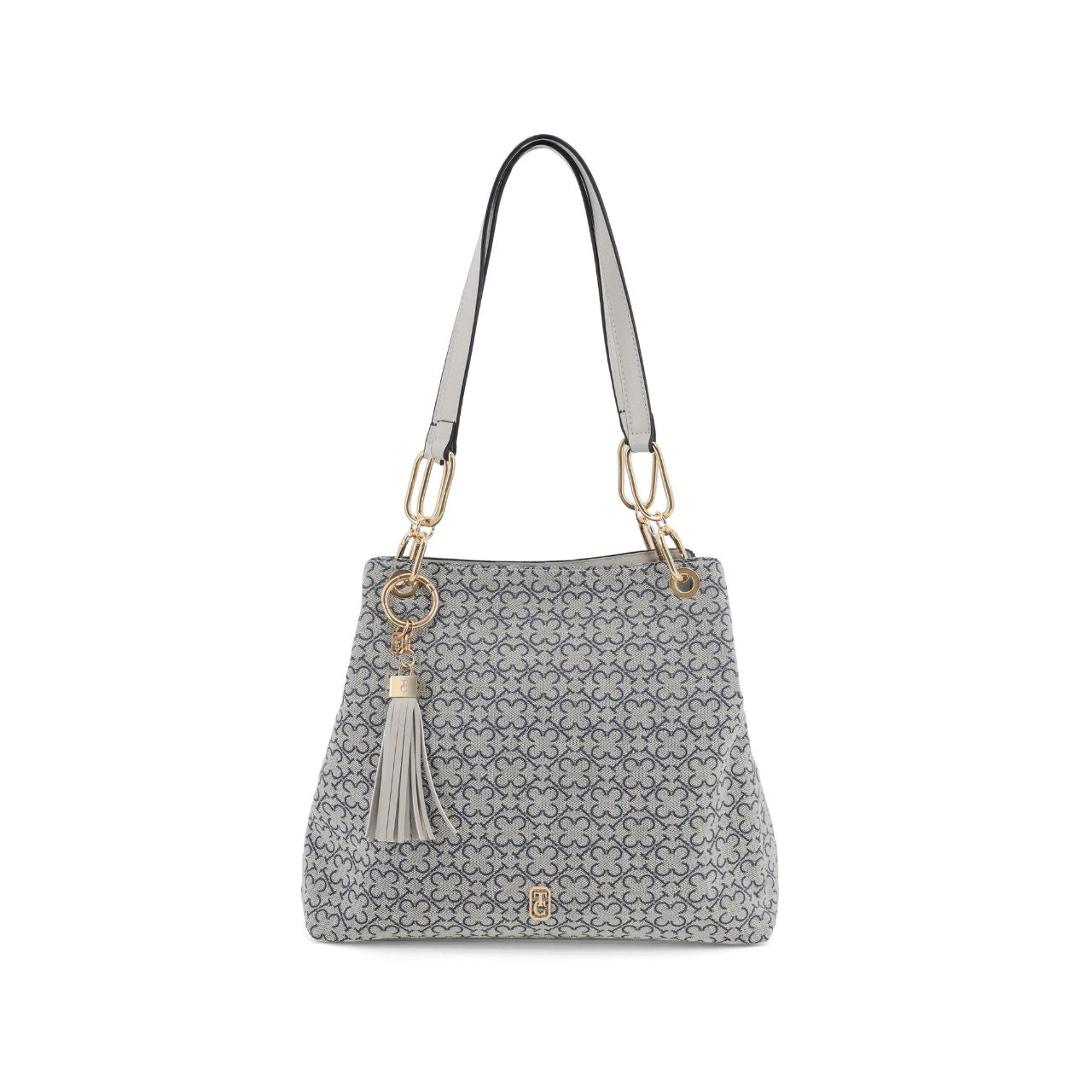 Monogram Tote Material - Indigo by Tipperary - NEW