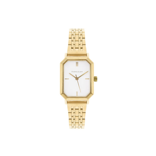 Octagon Face Gold Watch by Tipperary