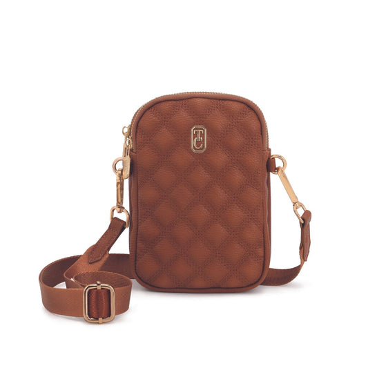Introducing the elegant and versatile Palermo Mini Cross Body Bag by Tipperary. Crafted from high-quality leather, this new 2024 addition boasts a refined tan color, making it a timeless and chic accessory. Perfect for on-the-go, stay organized with its compact size and multiple compartments. Experience luxury without sacrificing functionality.