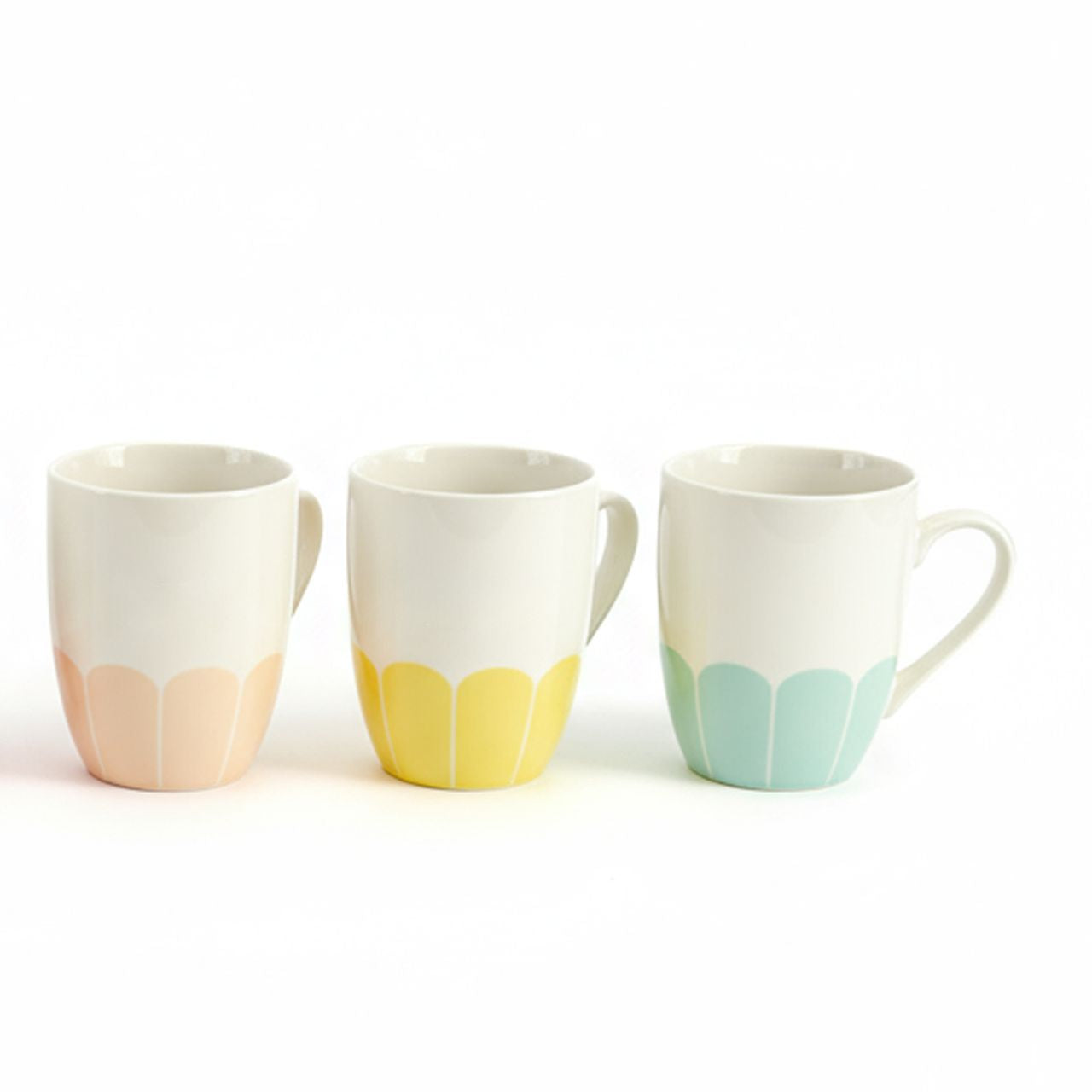 Elevate your daily ritual with this refined collection of six mugs from Tipperary's Petals range. Each piece showcases delicate floral artistry, bringing understated elegance to your table.