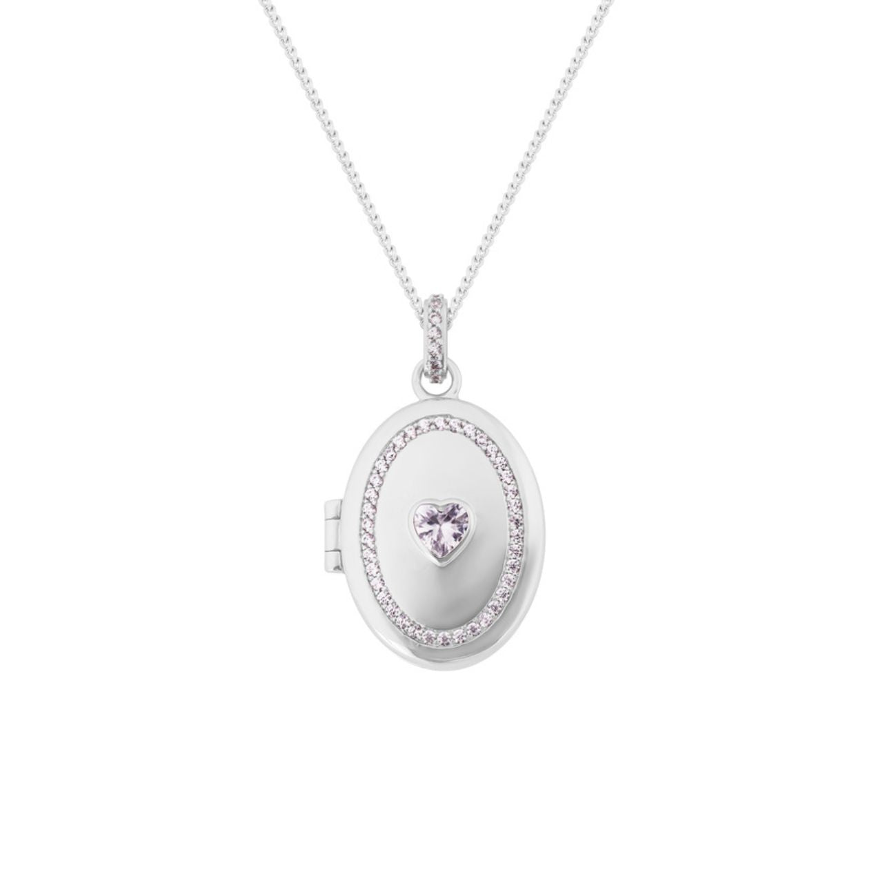 This exquisite Tipperary Silver Heart Locket pendent is a timeless piece for any occasion. Silver plated, it features a delicate heart-shaped design, perfect for storing cherished memories.