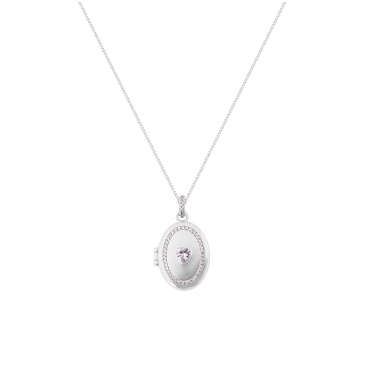 This exquisite Tipperary Silver Heart Locket pendent is a timeless piece for any occasion. Silver plated, it features a delicate heart-shaped design, perfect for storing cherished memories.