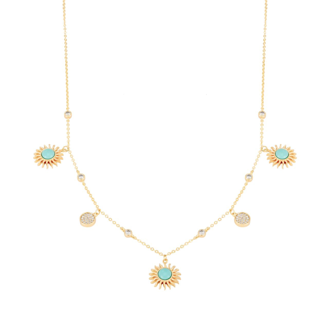 Experience the radiance of the sun with our new Soleil jewellery collection. Our designs capture the positivity, joy & warmth of the sun. Brighten up your day every day. Discover delicate earrings, pendants, bracelets and bangles. Perfect to achieve a simple but glamorous look.