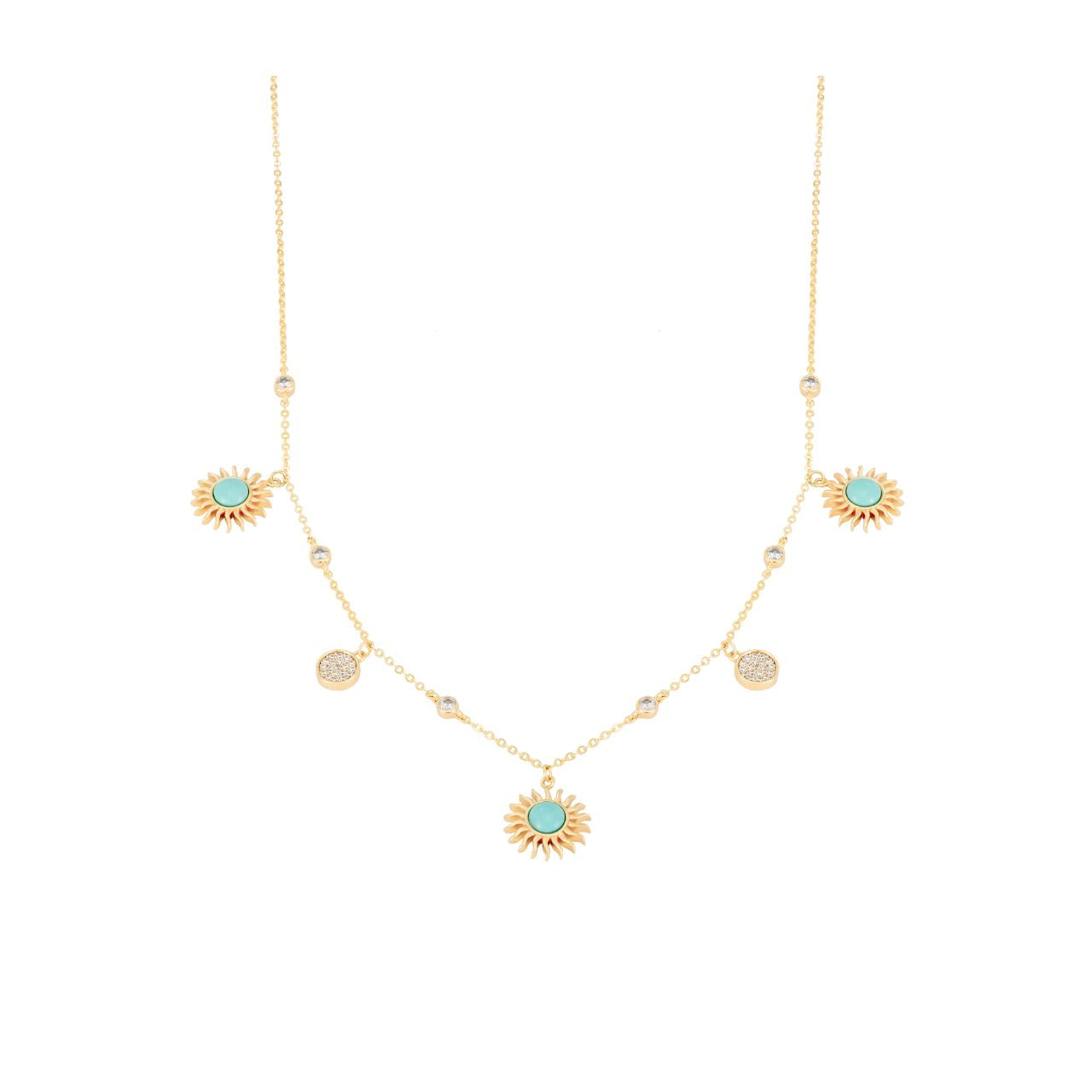 Experience the radiance of the sun with our new Soleil jewellery collection. Our designs capture the positivity, joy & warmth of the sun. Brighten up your day every day. Discover delicate earrings, pendants, bracelets and bangles. Perfect to achieve a simple but glamorous look.