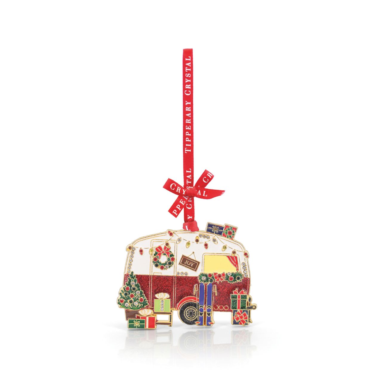 Add a touch of timeless charm to your festive décor with the Tipperary Sparkle Caravan Christmas Decoration. Expertly crafted, this elegant piece captures the nostalgic spirit of the holidays with a refined sparkle that complements any setting.