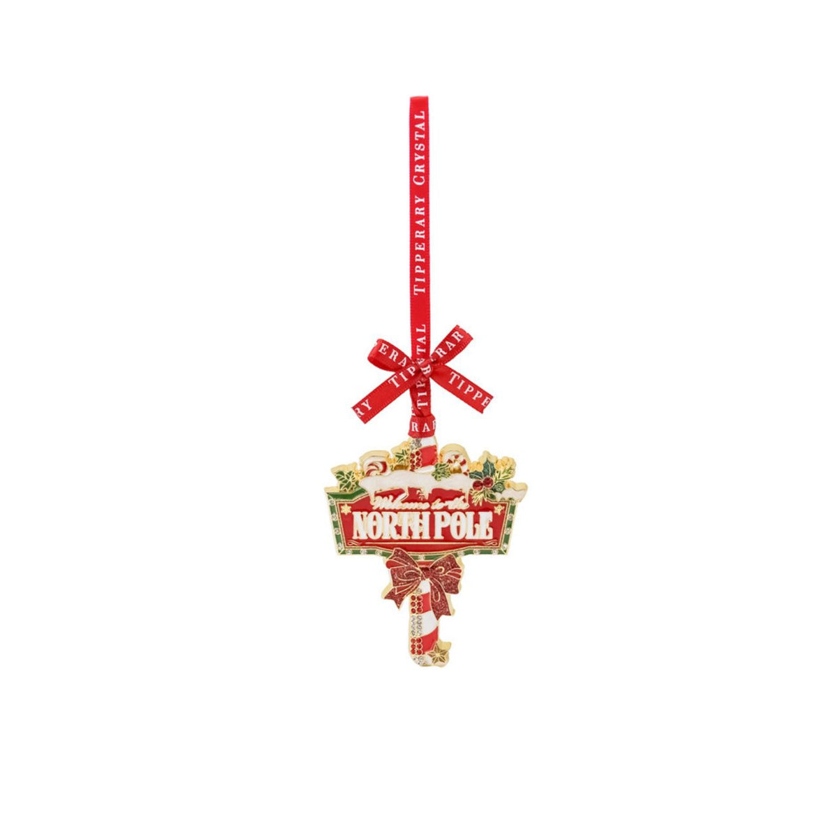 Elevate your festive display with this enchanting set of four Christmas decorations, each capturing the magic of the season. Featuring a charming North Pole landmark, delicate teacup, whimsical biplane, and graceful balloon sleigh, these pieces bring nostalgic wonder to any home.
