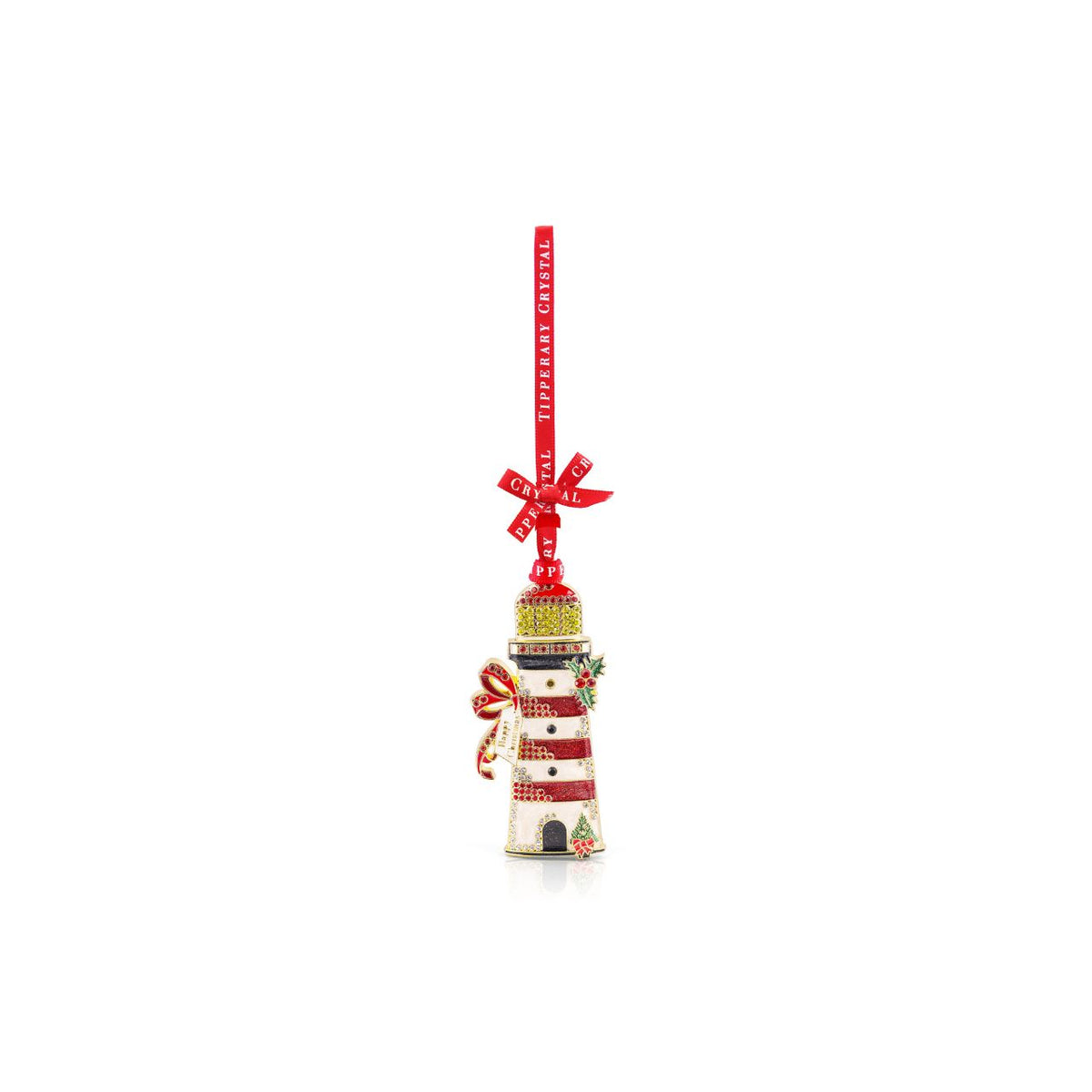 Bring a little coastal charm to Christmas with this beautiful Sparkle Lighthouse decoration.