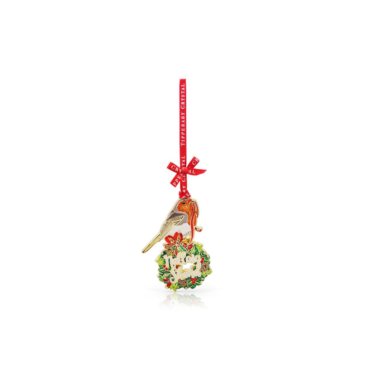 Bring a little festive fun to your Christmas tree with this charming set of 4 decorations, featuring a Christmas tree, Santa on his tractor, a festive car and a cheerful robin.