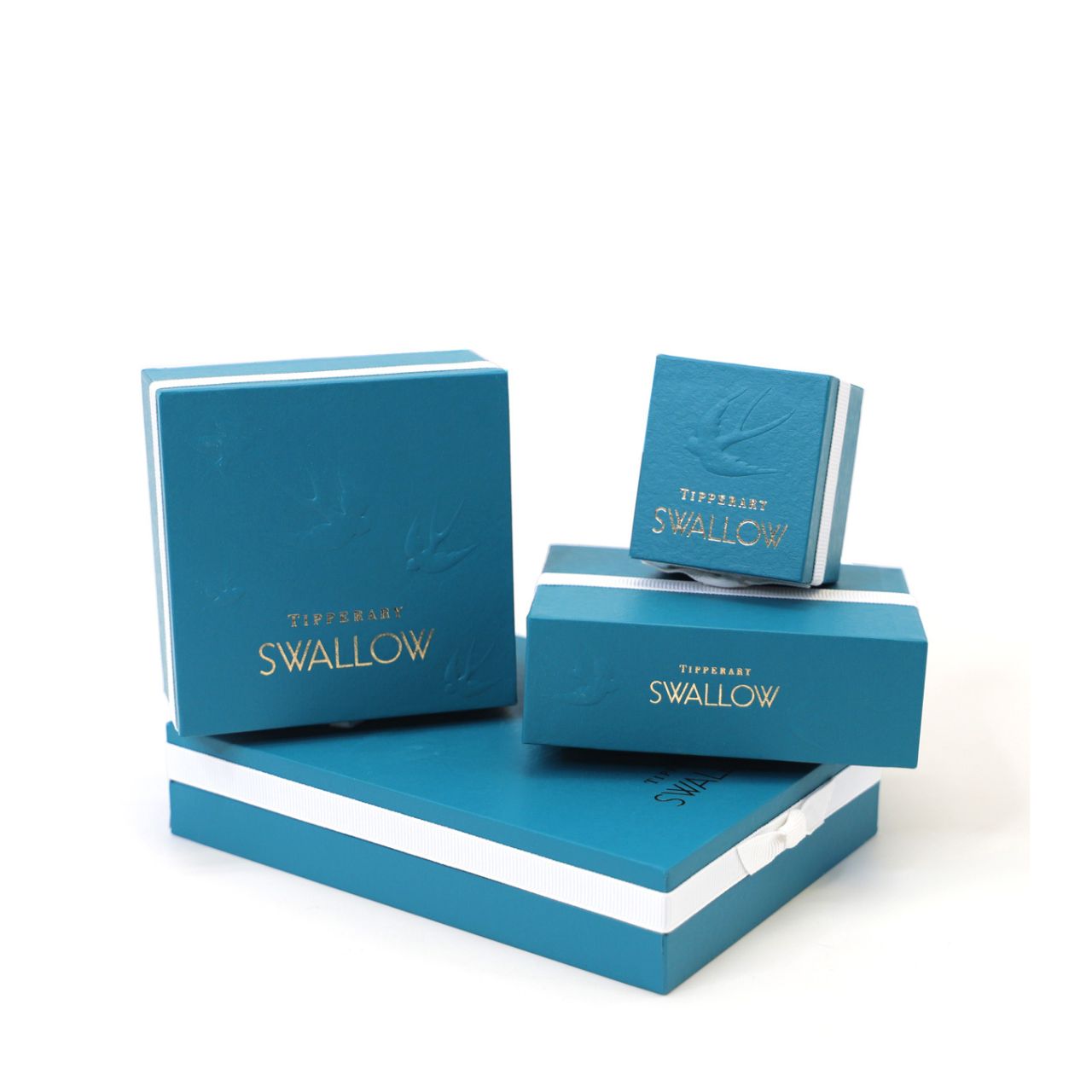 The Swallow Stud Earrings – Silver feature a delicate design of a swallow in mid-flight, symbolizing freedom and grace. &nbsp;These earrings add a subtle touch of elegance to any look. Their timeless design makes them perfect for both everyday wear and special occasions, offering a charming and sophisticated accent to your jewellery collection.