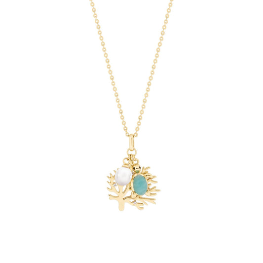 Dive into enchantment with this exquisite Under The Sea pendant, where ocean-inspired artistry meets timeless elegance.