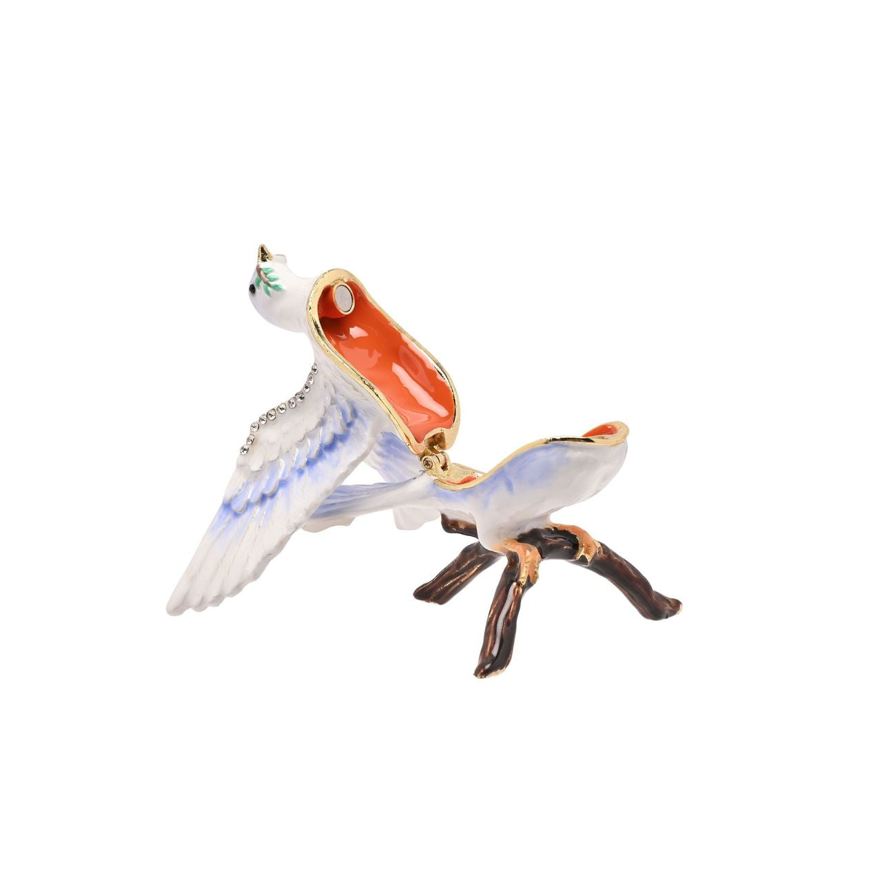 Our Treasured Trinkets - Blue Dove is a precious keepsake that appeals to lovers of these unique, ornamental pieces.