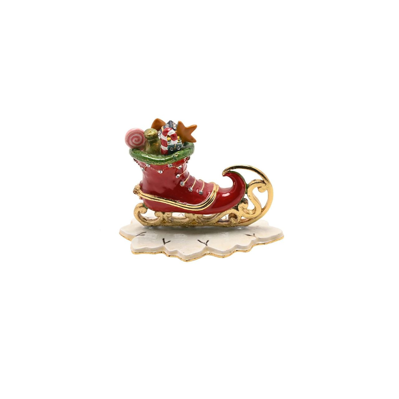 Treasured Trinkets by Stratton offers a delightful collection of intricately designed trinket boxes, perfect for storing small keepsakes and jewellery. Each piece is crafted with exquisite detail, making them ideal for gifts or as decorative accents.
