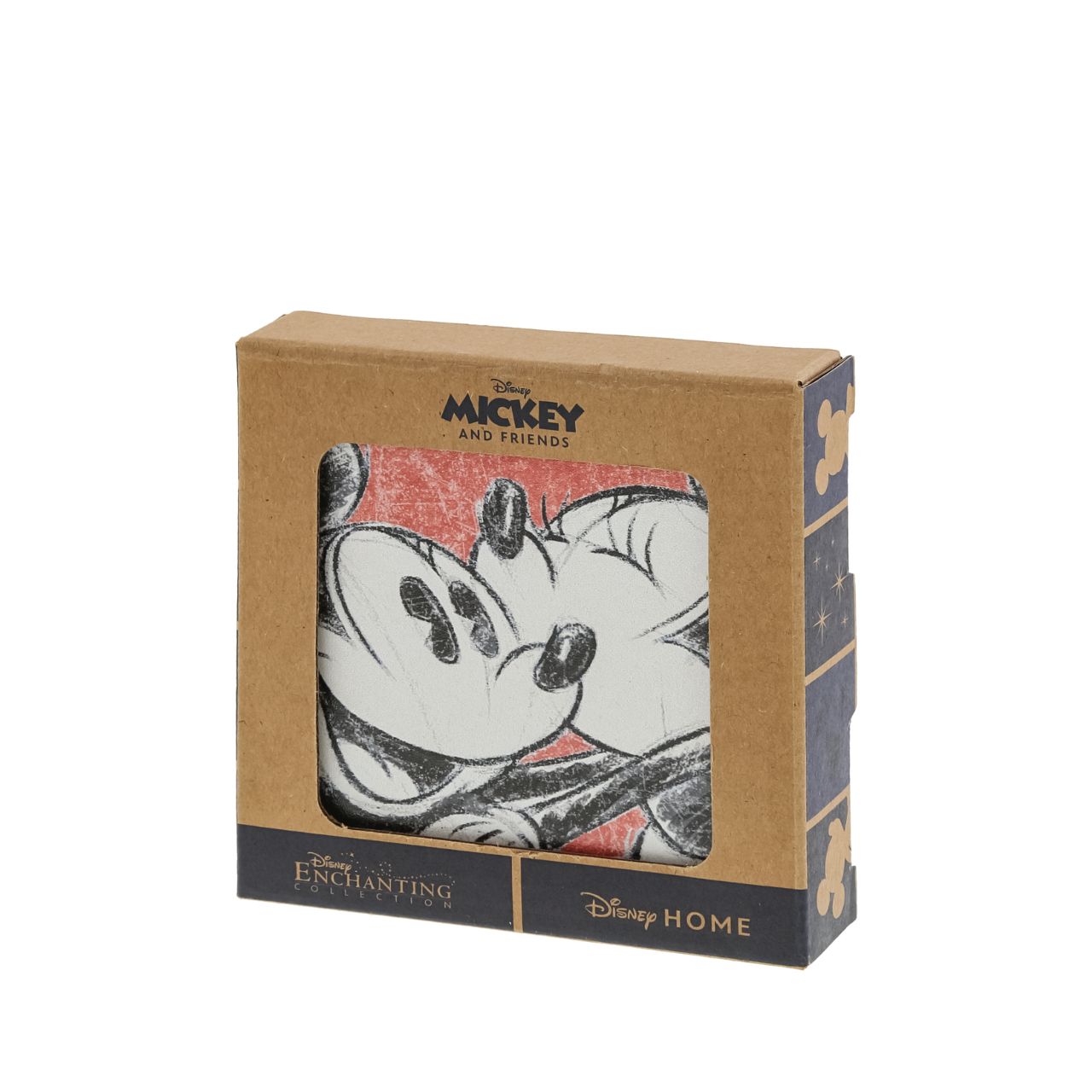 These Mickey and Minnie Mouse Coasters are the perfect addition to any home. Crafted from high-quality melamine, the set of 4 coasters are designed to last. The iconic Mickey and Minnie Mouse designs add a touch of Disney magic to your décor and are sure to make your friends and family smile.