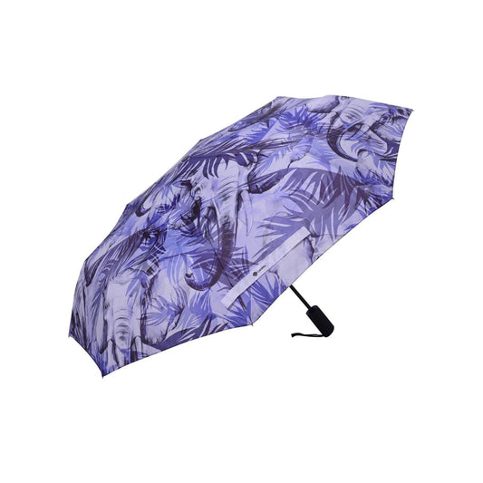 This premium umbrella has a auto open & close feature, so at a touch of a button the canopy fully opens and then press the button again to collapse the canopy… a handy function when you’re in and out of buildings or shops.